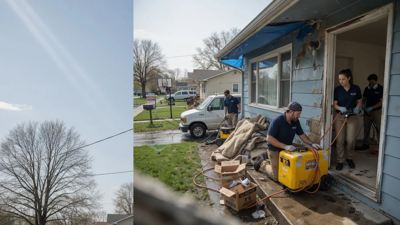 Basement Flood Cleanup in Watertown, SD near me